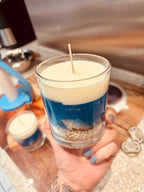 B Ware Deko-Kerze „Meerblick“