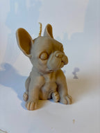 Französische Bulldogge XL Kerze