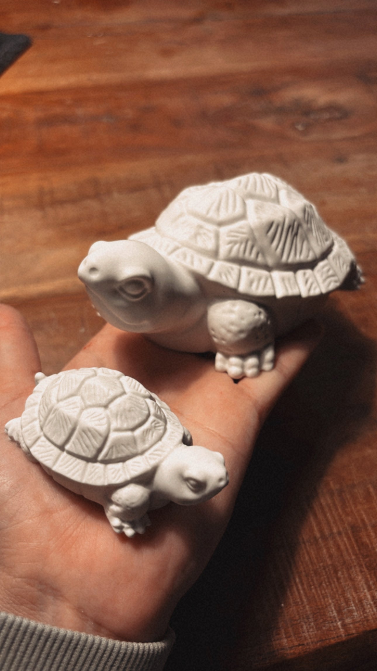 Keramik Schildkröten im 2er-Set – Liebe zum Detail in groß & klein