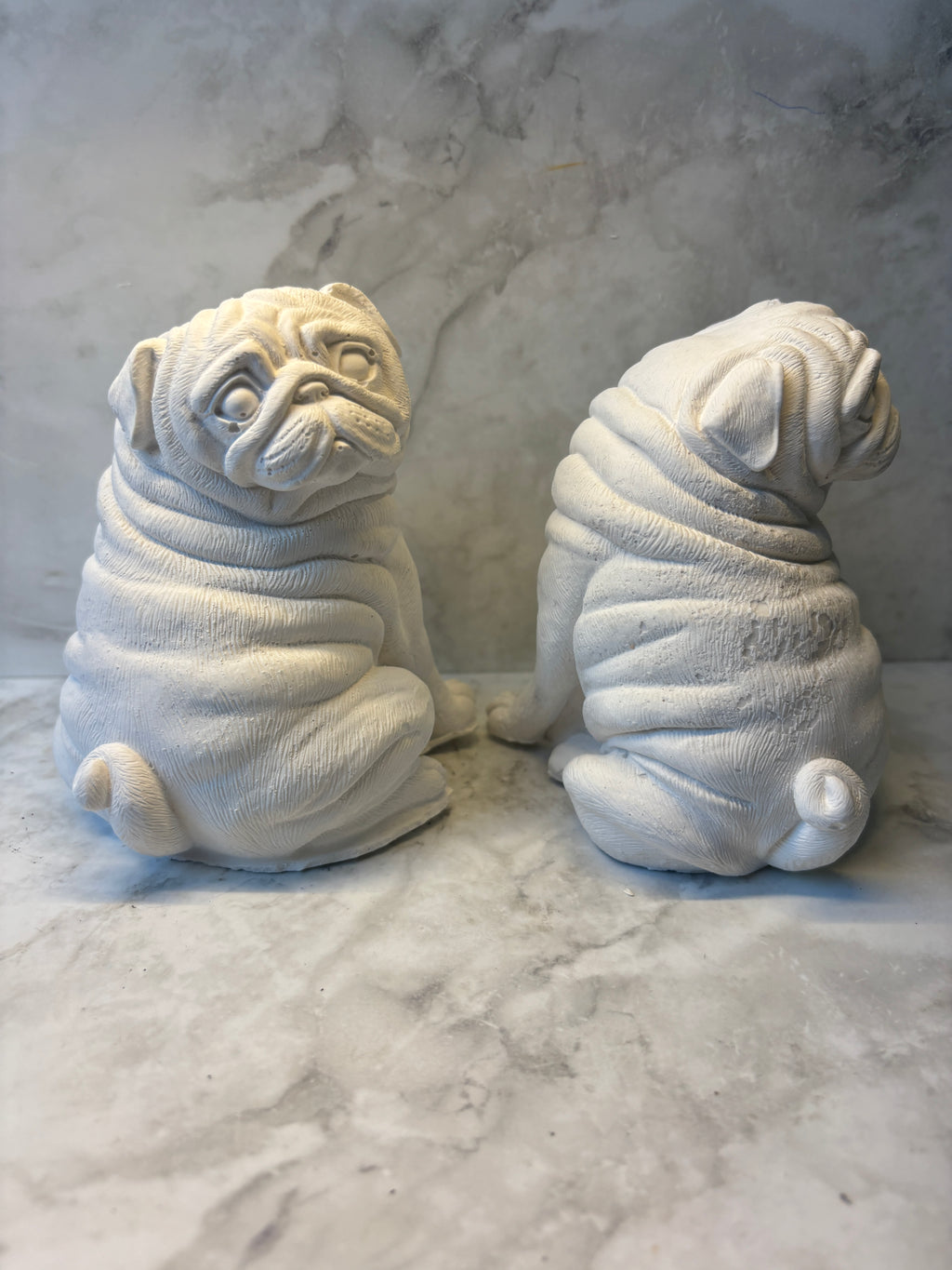 Keramikfigur „Mops“