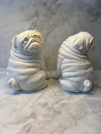 Keramikfigur „Mops“