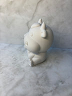 Keramikfigur „Freche Kuh mit Zunge“