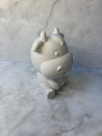 Keramikfigur „Freche Kuh mit Zunge“