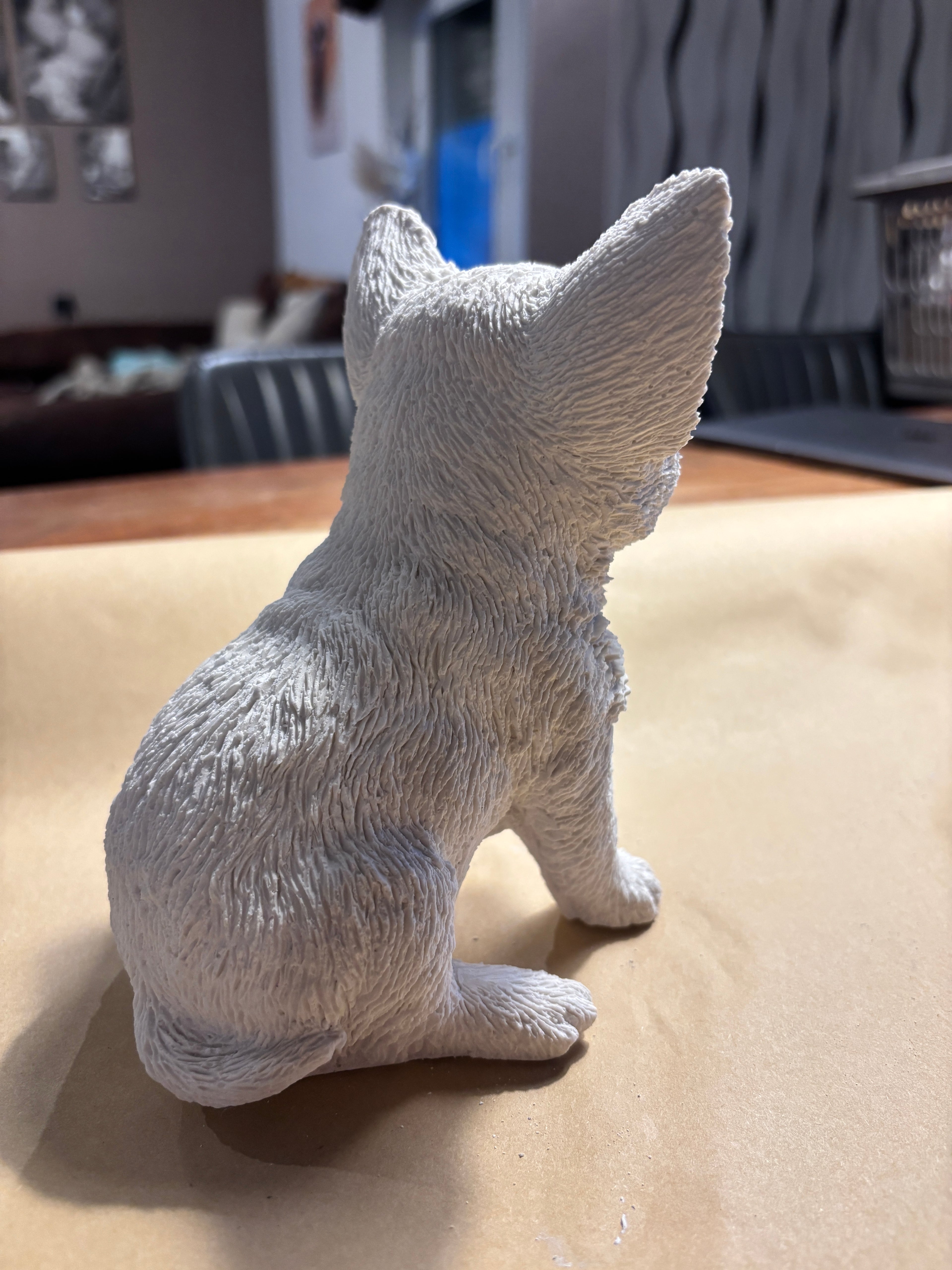 Chihuahua Figur aus Keramik