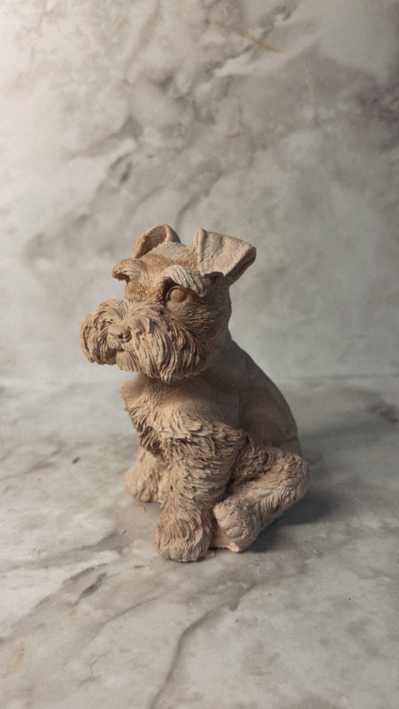 Keramikfigur „Schnauzer“