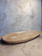 Ovales Tablett „uneben“