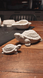 Keramik Schildkröten im 2er-Set – Liebe zum Detail in groß & klein