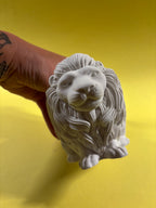 Mini-Löwenfigur mit Schale