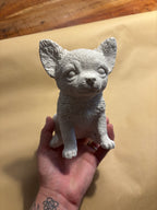 Chihuahua Figur aus Keramik