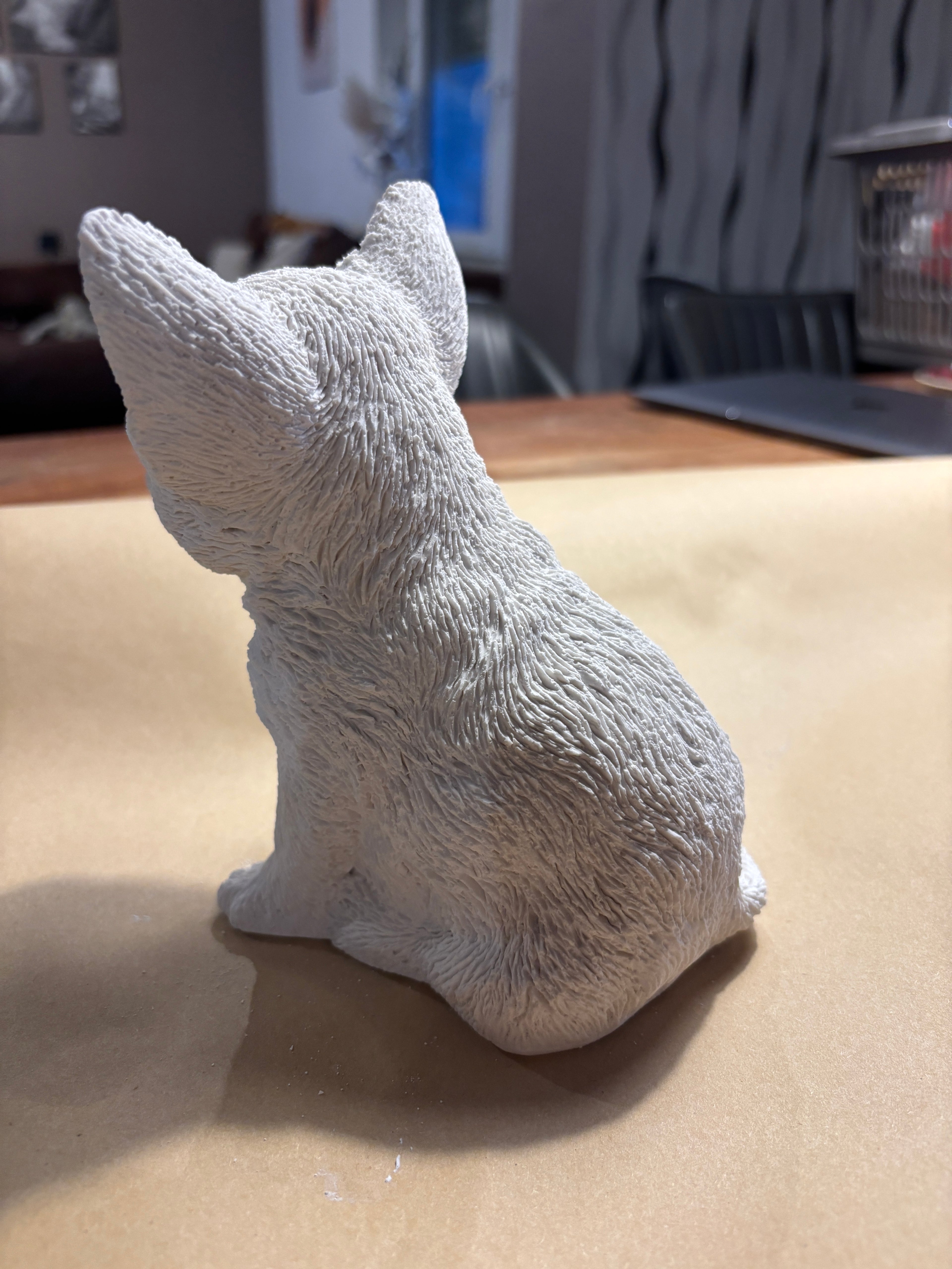 Chihuahua Figur aus Keramik