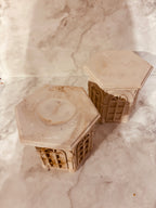 Mini-Colosseum-Dose – Handgemachte Keramikdose in antiker Architektur-Optik