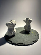 Bondage Lady aus Keramik