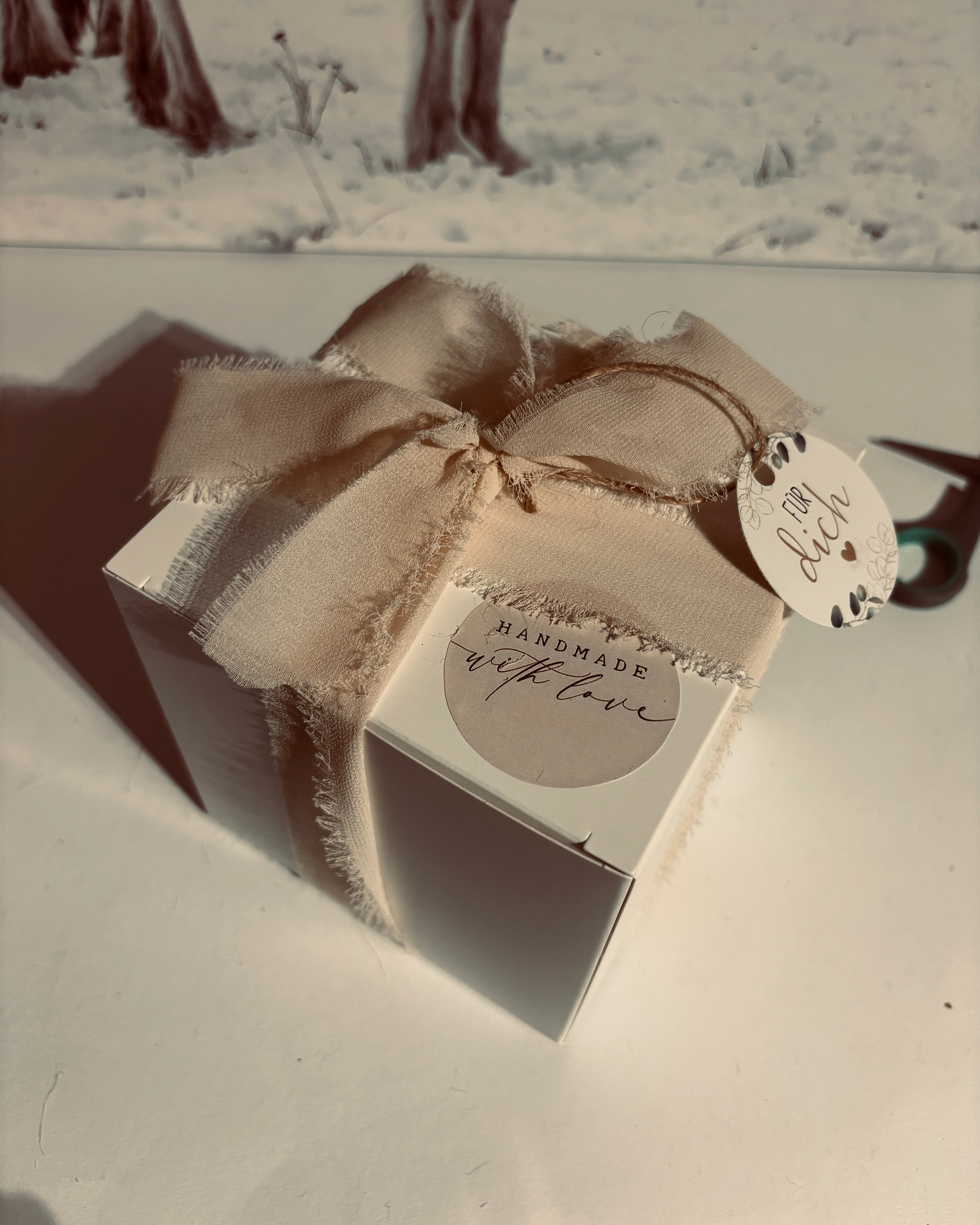 Kuschelglück – Teddy Kerze im Glas