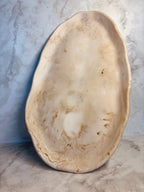 Ovales Tablett „uneben“