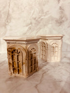 Mini-Colosseum-Dose – Handgemachte Keramikdose in antiker Architektur-Optik