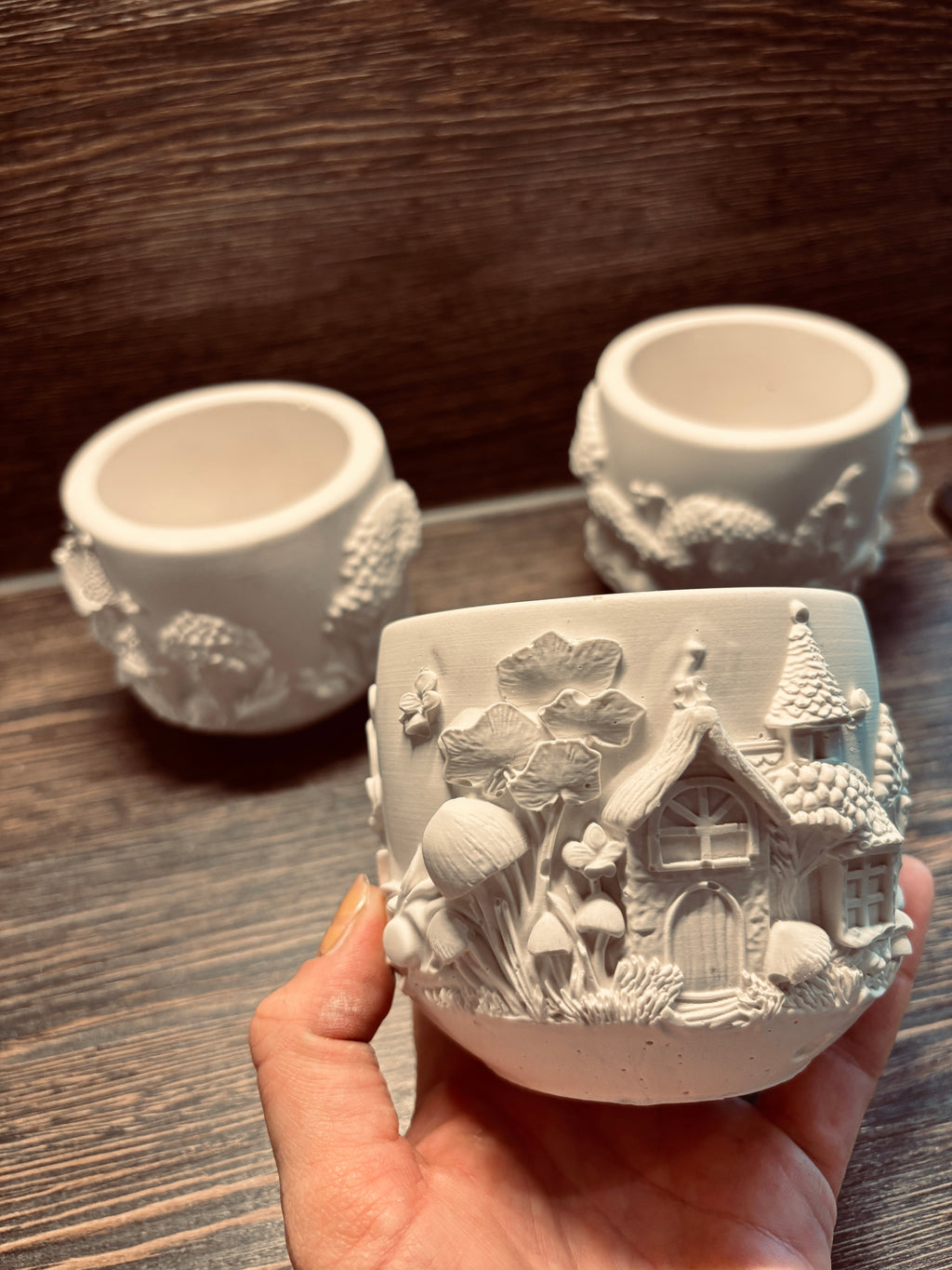 Waldhaus Windlicht/Behälter