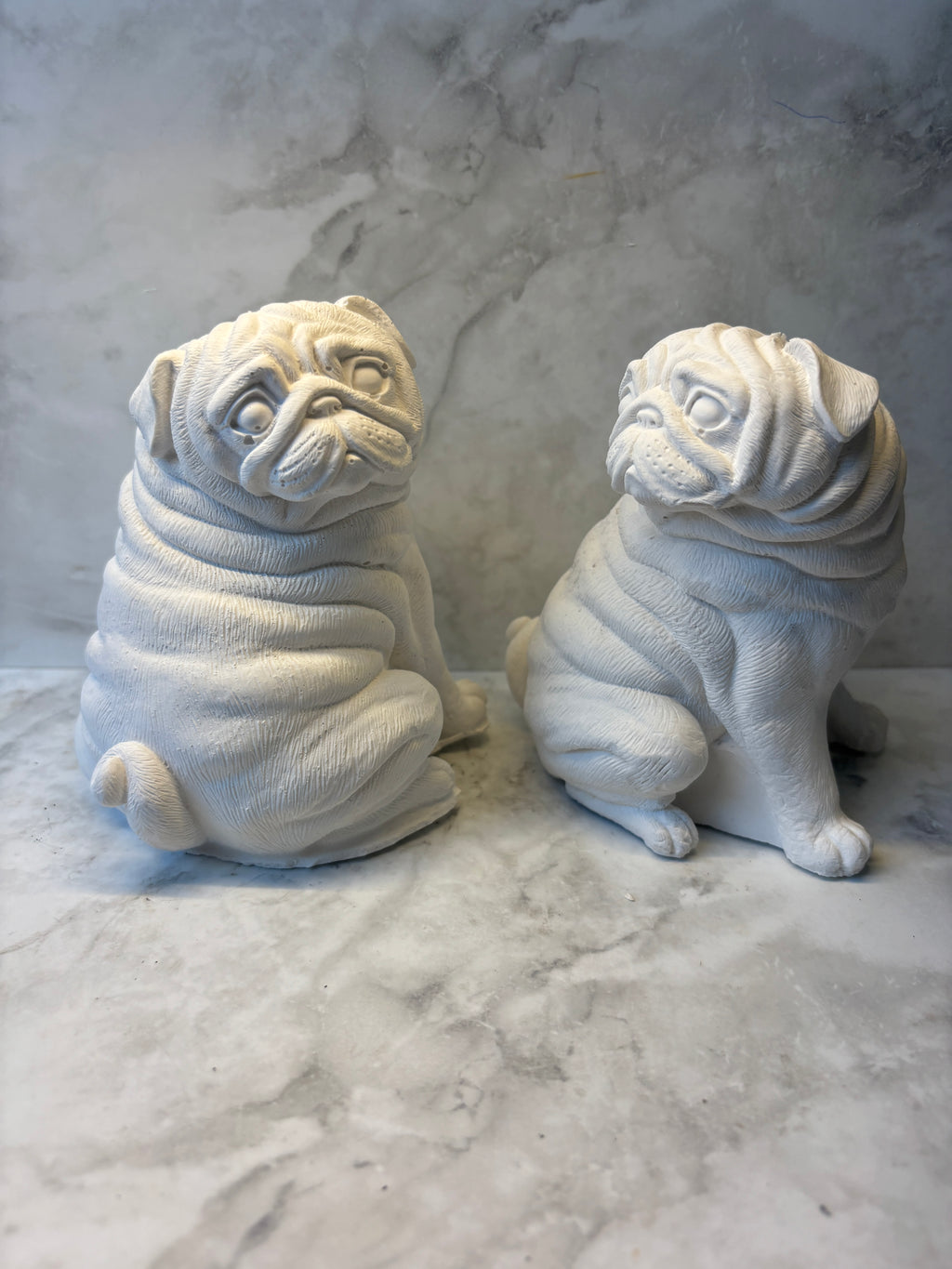 Keramikfigur „Mops“