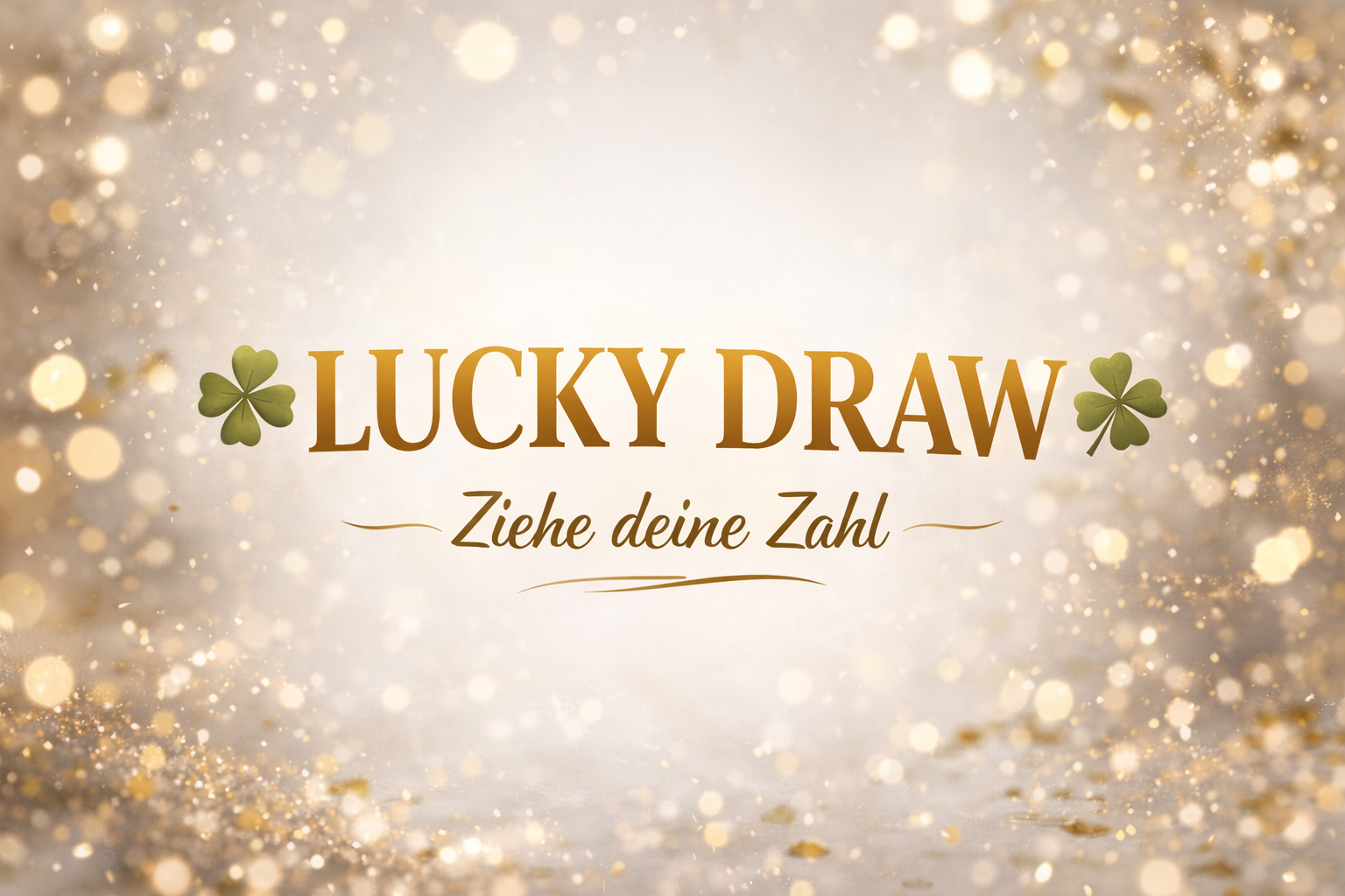 Lucky Draw – Ziehe deine Zahl