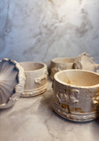 Karussell-Dose aus Keramik