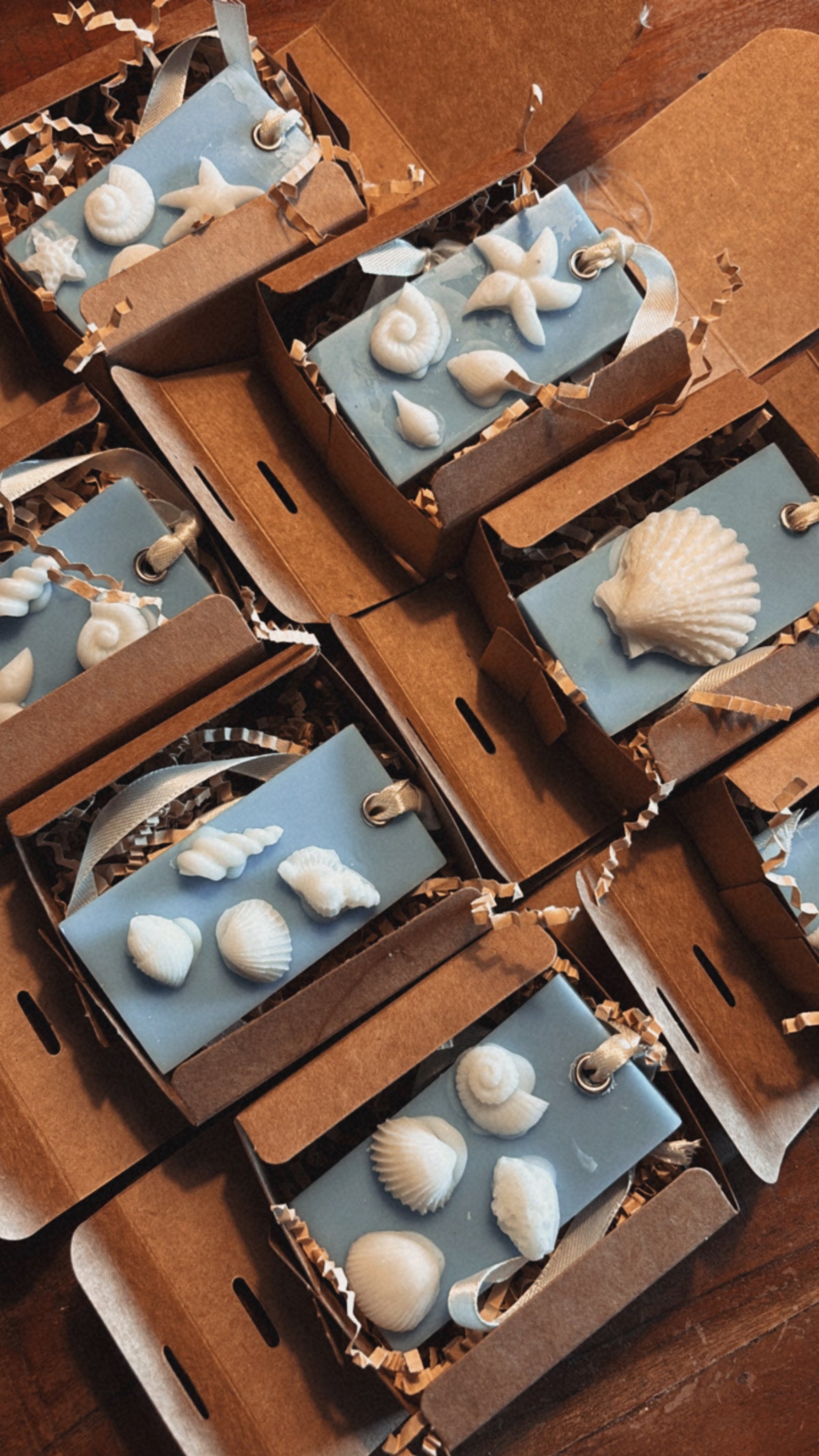 Duft-Sachet „Meeres Brise“ – handgegossen & martim verziert