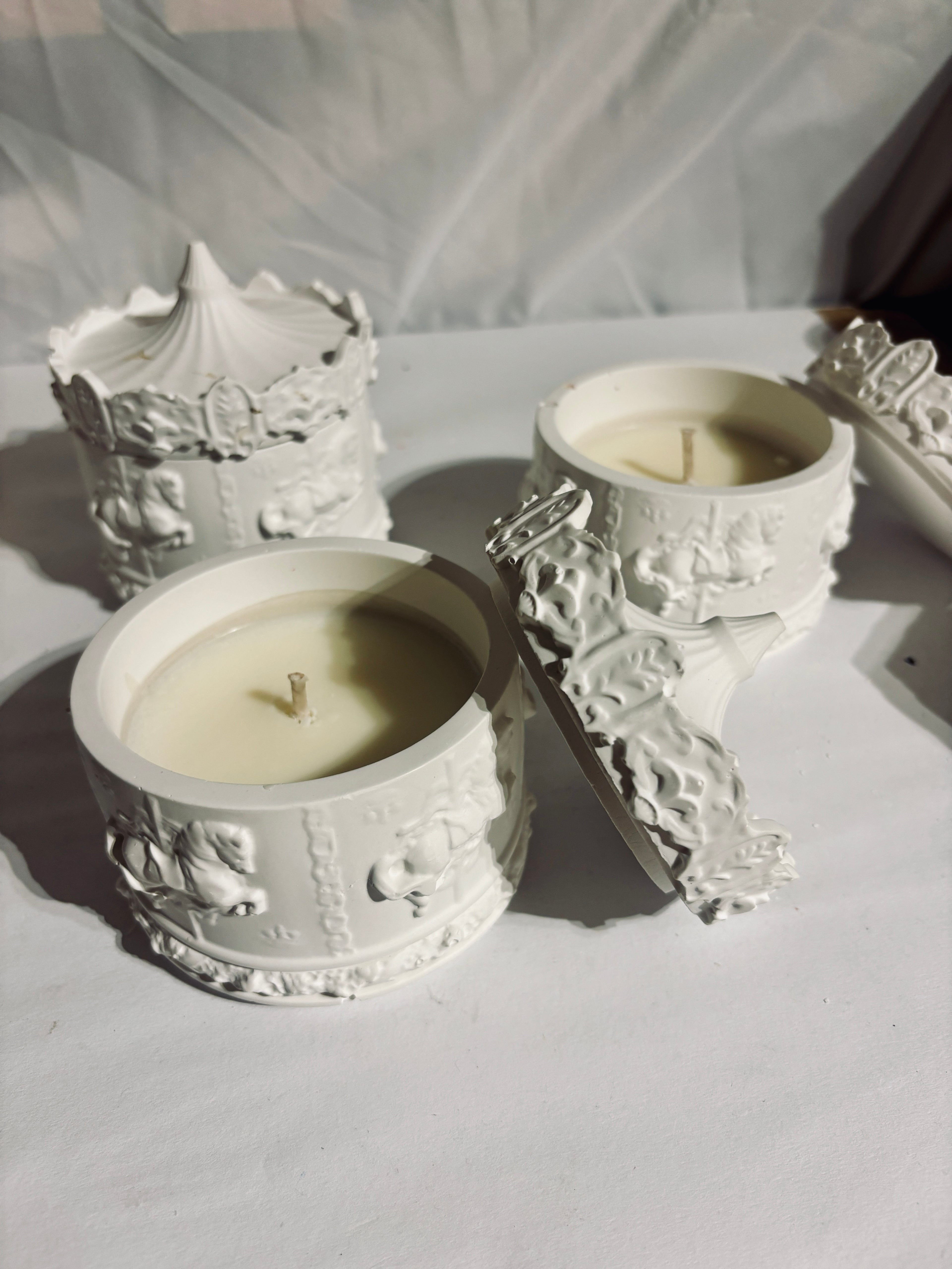 Pferde Karussell Duftkerze