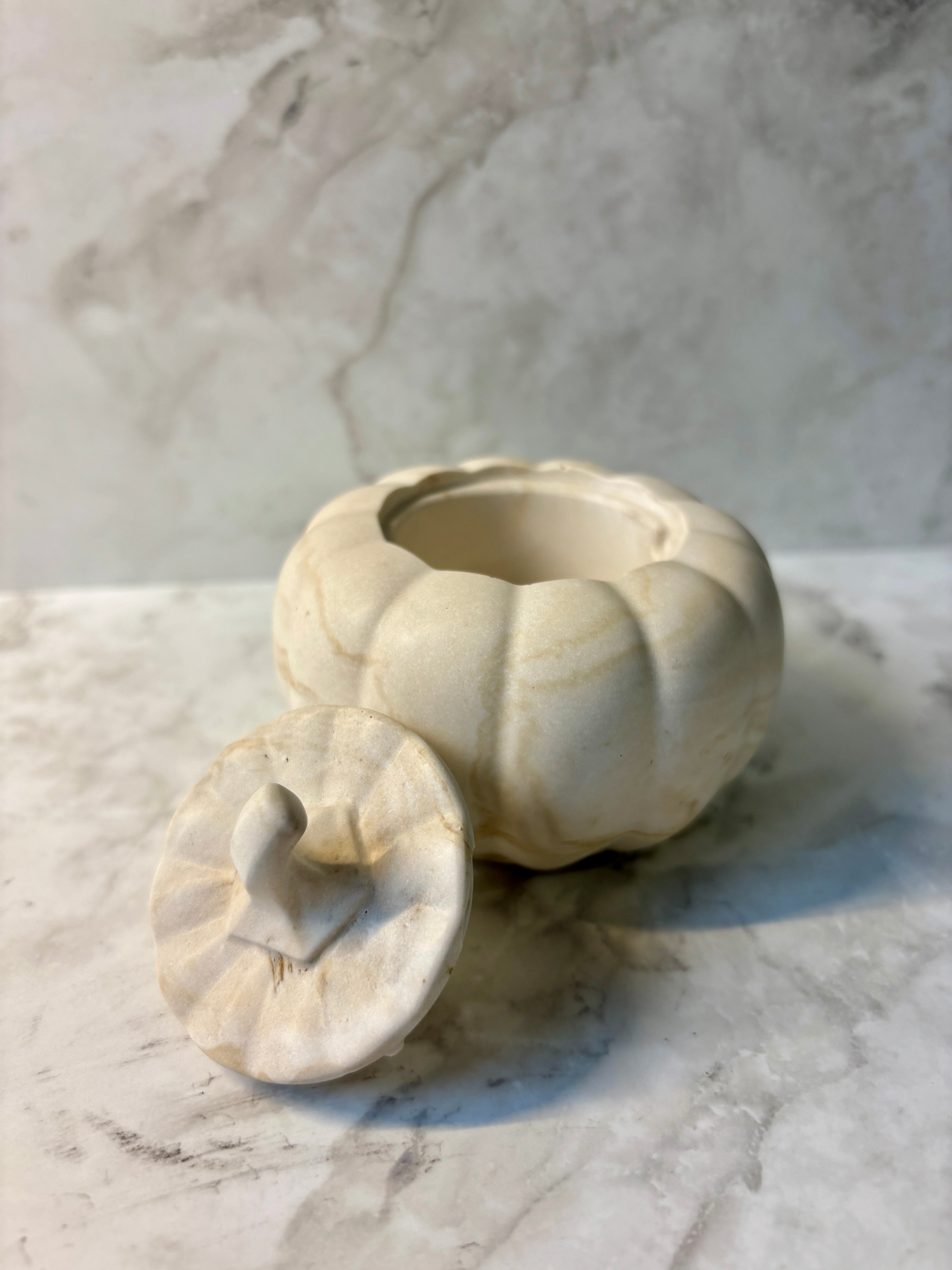 Kleines Kürbis-Gefäß – Handgefertigtes Unikat