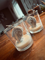 Pferd – Kerze im Glas