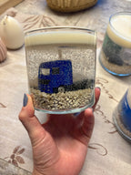 B Ware LKW Deko Kerze