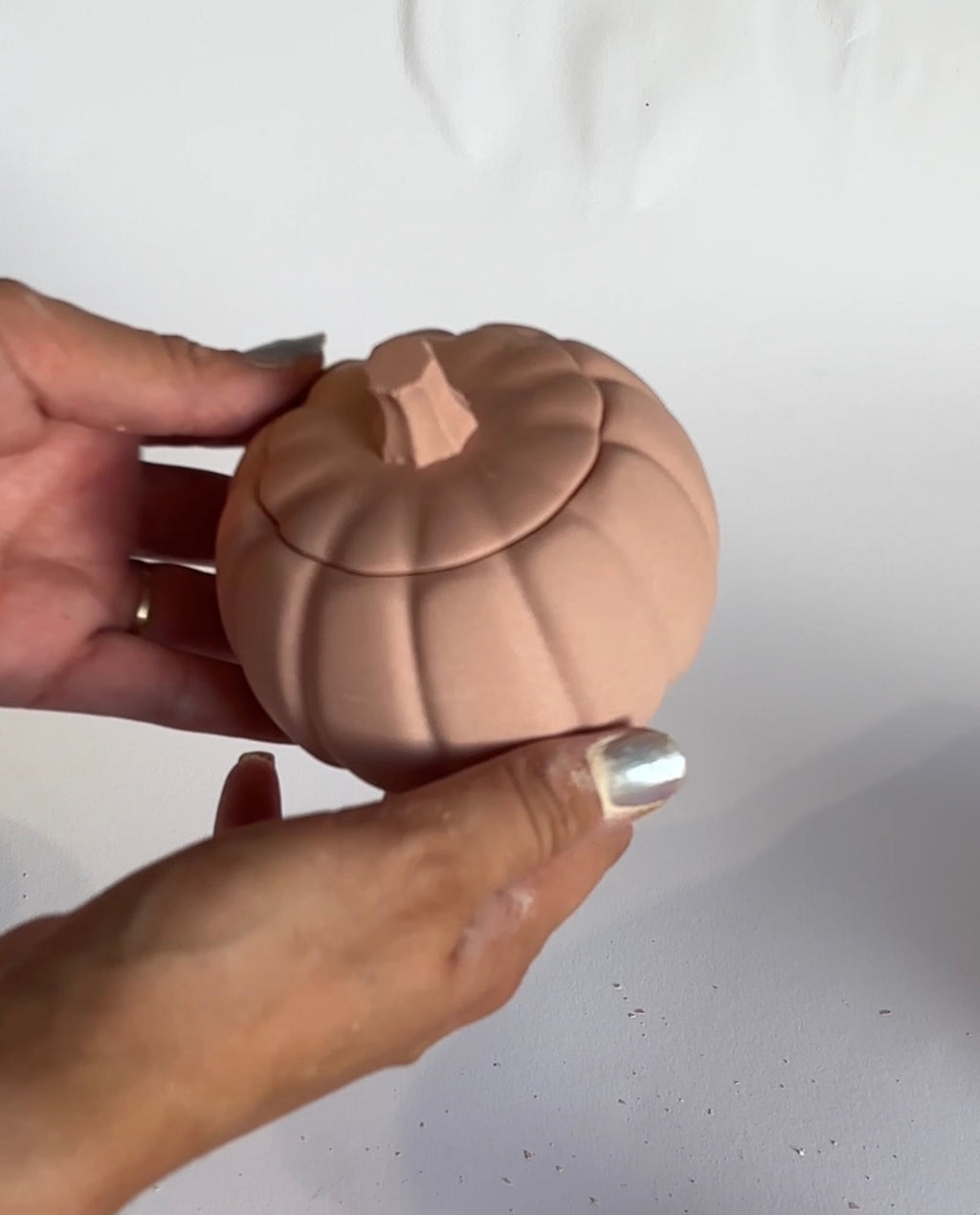 Keramik Kürbis-Schale