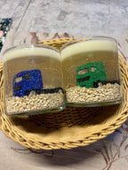 B Ware LKW Deko Kerze